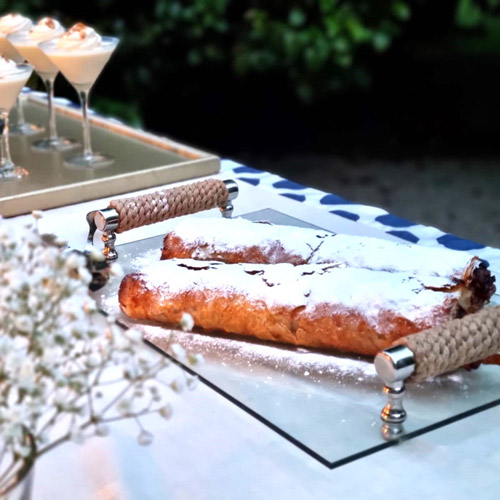 Strudel vienés de manzanas especiadas